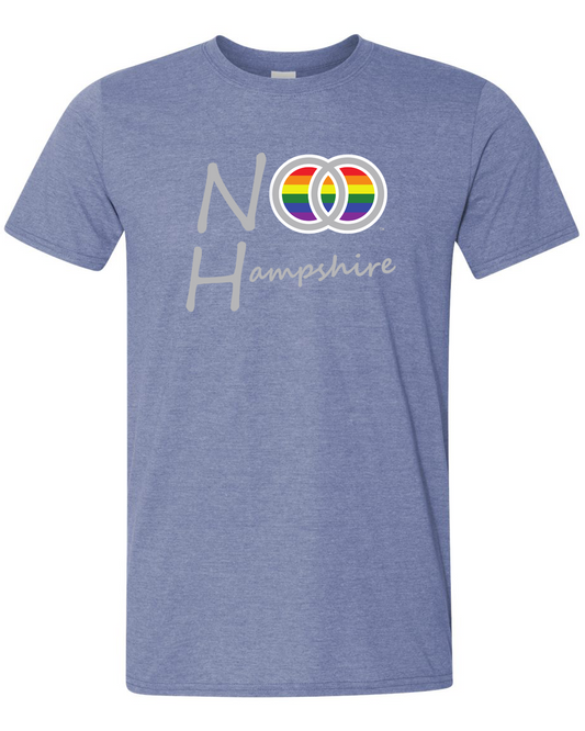Marriage Pride NOO Hampshire Unisex Short Sleeve T-Shirt