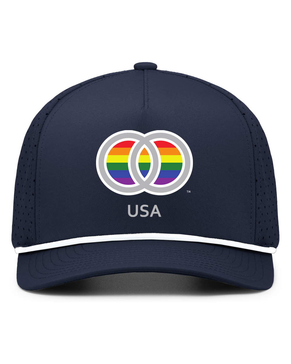 Marriage Pride PROVINCIALS USA Snapback Perforated Campaign Cord Cap