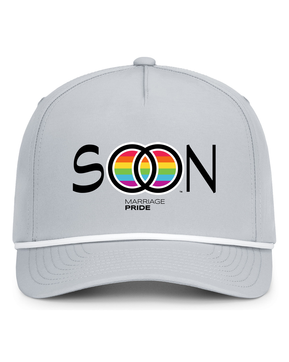 Marriage Pride SOON Snapback Perforated Campaign Cord Cap
