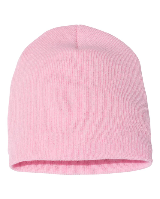 Marriage Pride PINK Embroidered Pink Beanie Hat