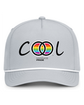 Marriage Pride COOL Logo Snapback Perforated Campaign Cord Cap