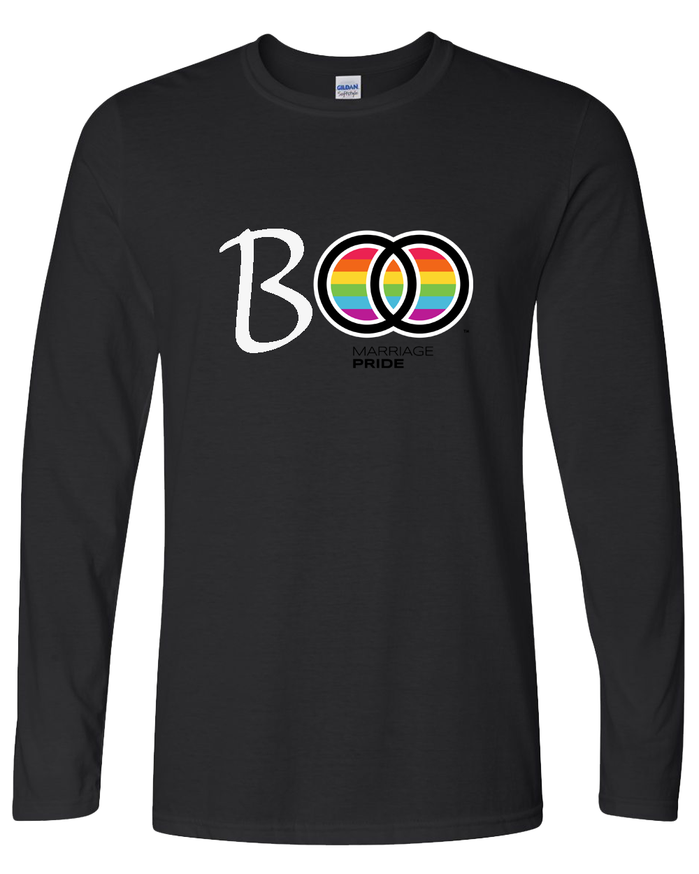 HOLIDAY Marriage Pride HALLOWEEN BOO Logo Unisex Long Sleeve T-Shirt