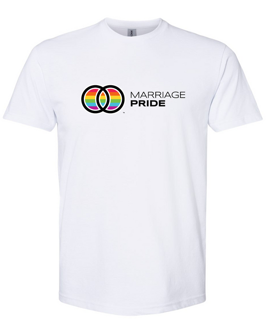Marriage Pride Logo Unisex Short Sleeve T-Shirt