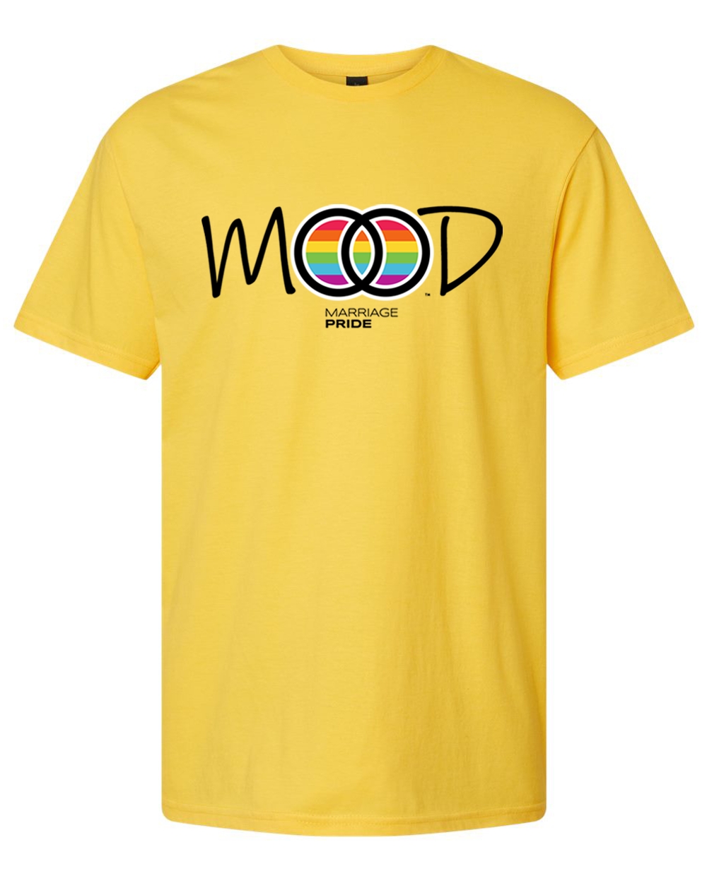 Marriage Pride MOOD Logo Unisex Short Sleeve T-Shirt