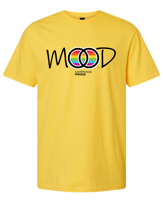 Marriage Pride MOOD Logo Unisex Short Sleeve T-Shirt