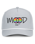 Marriage Pride MOOD Logo Snapback Perforated Campaign Cord Cap