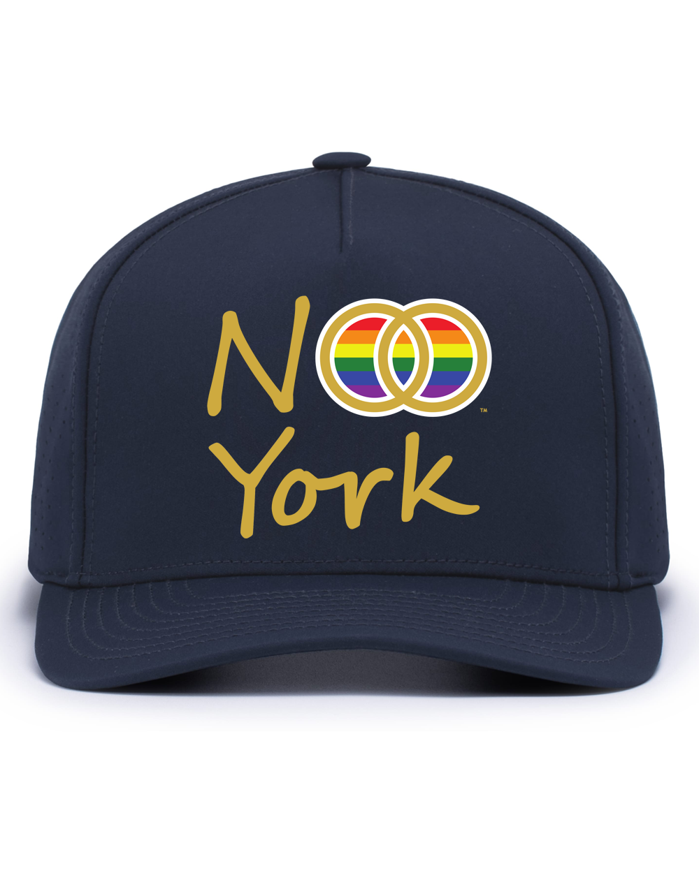 Marriage Pride NOO York Snapback Perforated Cap