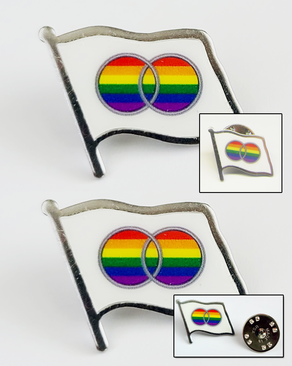 HOLIDAY Marriage Pride Christmas Stockings Embroidered and Personalized