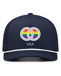 Marriage Pride PROVINCIALS USA Snapback Perforated Campaign Cord Cap
