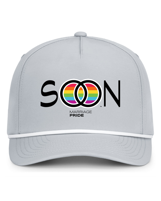 Marriage Pride SOON Snapback Perforated Campaign Cord Cap