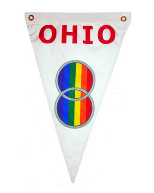 OHIO RALLY Marriage Pride Pennant